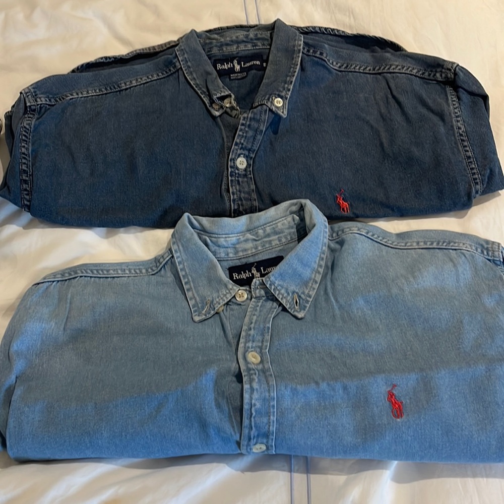 Polo Ralph Lauren jean shirts